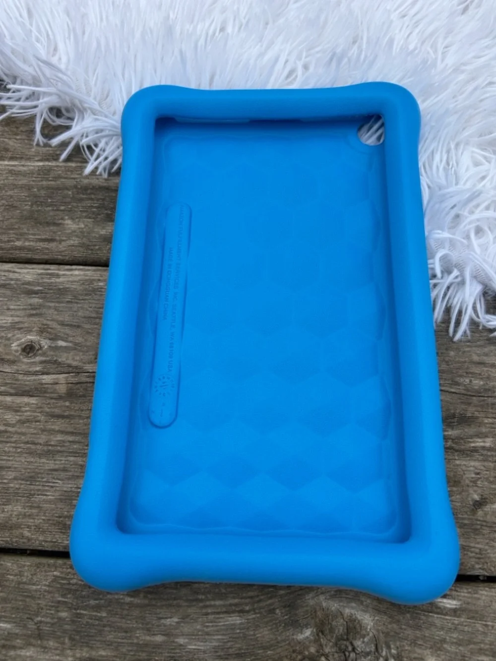 🩶5/$30 Amazon Kid-Proof Case for Amazon Fire HD 8 Tablet (7th Gen, 2017) Blue